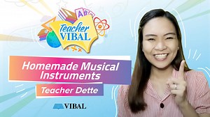 4.5K views · 383 reactions | Happy Saturday! Make your weekend more fun by creating crafts with the whole family. Join Teacher Dette and learn how to make homemade musical in this week's Teacher Vibal Weekend Special.  You may also watch this video on YouTube: https://youtu.be/kTAfzGPRHbE Experience magical learning at home with Vibal's Happy Homeschool program. Enrollment is still ongoing. Visit https://www.happyhomeschool.ph/ to learn more. | Vibal Group | Facebook