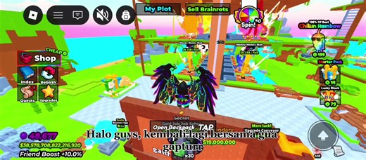 Tutorial cepat menyelesaikan quest achievement 150k tap di game my fishing brainrot🤪 #robloxfyp #robloxindonesia #fypproblox #fishingbrainrot #Roblox #myfishingbrainrot