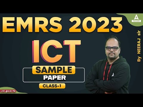EMRS PGT Computer Science | EMRS Computer Science Paper #1 | By Neeraj Sir