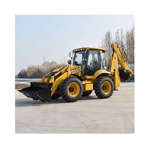 [Hot Item] Hot Selling Small Backhoe Front End Loader Excavator Backhoe, Compact Loader with Backhoe