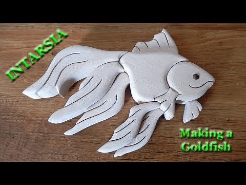 Intarsia Woodworking - Making A Kathy Wise Goldfish