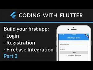Flutter & Firebase Auth 02 - Create, validate and save a login form + Firebase iOS auth integration