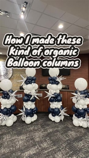 🎈✨ Mixing organic style with a clean, corporate look! Creating balloon columns that have that natural flow but still feel polished and professional 💼👌 The perfect balance for branded events! #BalloonColumns #BalloonDecor #BalloonArtist #CorporateEvent #OrganicBalloons
