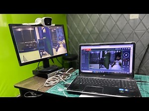 How to Connect CP Plus DVR to Laptop/PC without Internet | How to Connect DVR to PC with LAN Cable