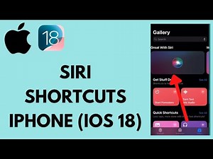 How to Use Siri Shortcuts in iOS 18 2024 (Simple Tips)