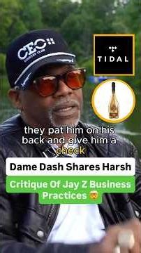 Dame Dash Shares Harsh Critique Of Jay Z Business Practices 🤯 ‪@CamCaponeNews‬