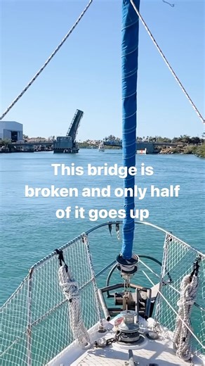 Using the ICW (Intercoastal Waterway) to move along the east and gulf coasts of the US, protects boats from offshore waves and weather but has its own unique challenges. The smaller bridges that cross the waterway lift or swing out of the way. We contact the bridge tenders on our VHF radio and request an opening. In busy areas they might only open on a specific schedule or not at all during peak traffic. That means we need to time our arrival carefully to avoid needing to spin in circles while w