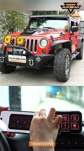 Auxbeam® AR-600 6 Gang LED Switch Panel #auxbeam