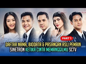 List of Names, Biodata & Real Partners of the Actors of the Soap Opera KETUK CINTA MEMANGGILMU - ...