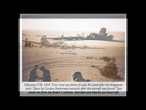 B-24 Lady Be Good Lost bomber of World War II