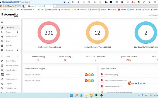 python调awvs api 新建扫描并导出扫描报告