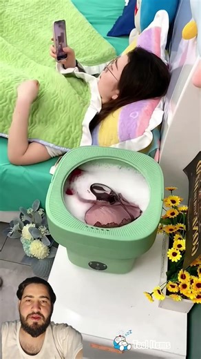 Tool Items - Portable Mini Foldable Washer