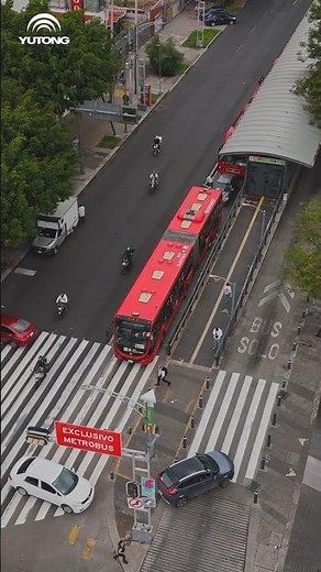 Yutong recorre las calles coloridas, caras sonrientes, y una vibrante atmósfera de la ciudad #yutong