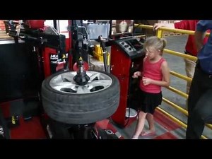 8 Year Old Changing A Tire - The Revolution Tire Changer