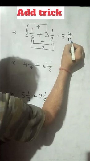 Mastering Fractions: The Ultimate Trick for Quick Solutions #maths