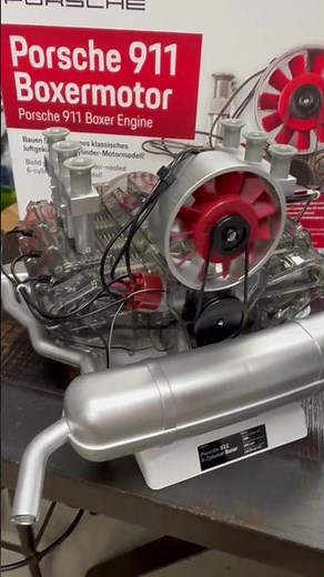 Porsche 911 boxer motor build first start #porsche911 #startup