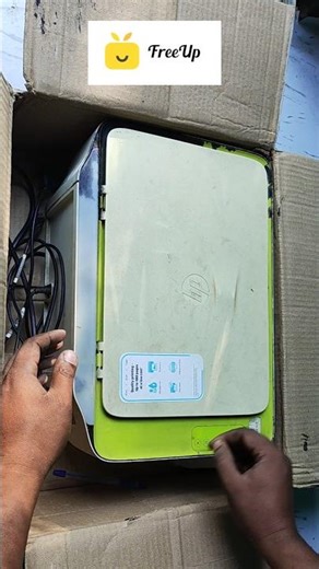 HP 2135 All-in-One Printer First Look | Shorts #HPDeskJet2135 #HPInkAdvantagePrinter #HPPrinterHindi