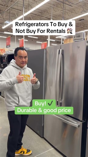 Refrigerators to buy and not buy for rentals