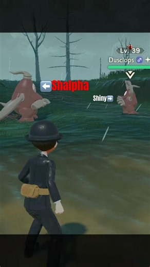 Shiny VS Shalpha Dusclops! Legends Arceus