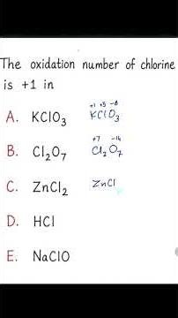 Finding Oxidation State