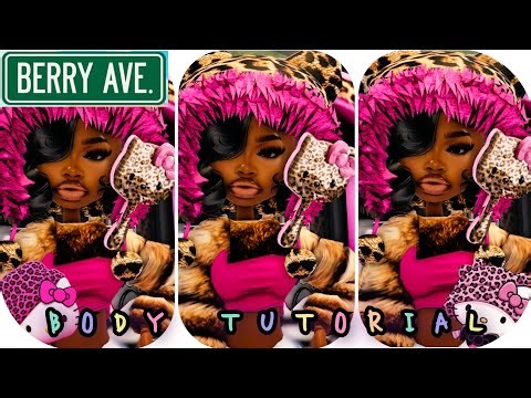 Body Tutorial in berry AVENUE #berryave #berry #berry