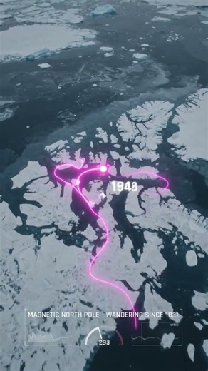Your Compass Points at a North Pole That Keeps Moving #northpole #arctic #earth