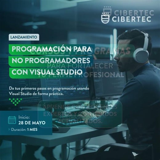 Programación para no Programadores con Visual Studio | Cibertec