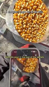 How AI makes kettle corn 🍿 #popcornnate #lincolnlandkettlecorn