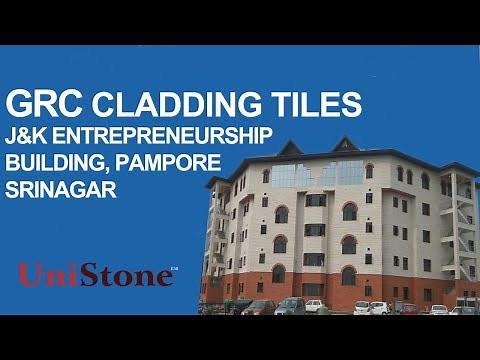 GRC Cladding Tiles | UniStone | J&K Entrepreneurship Building