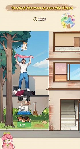 Brain Puzzle 2: Logic Twist 🙀 Level 8 - Save Kitty 😻 Gameplay Walkthrough 🍀 #brainpuzzle