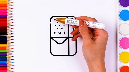 Creative learning through interactive coloring