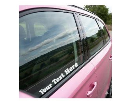 Custom Text Vinyl Decal | Multiple Fonts and Colors | Personalized Sticker - Etsy