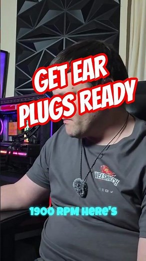 This Gaming Laptop Fan Is INSANE #hpomen #noise #shorts