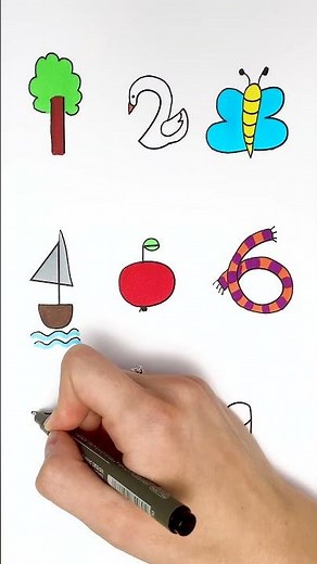 Drawing with Numbers! 🎨 Fun & Easy Kids Art Hacks