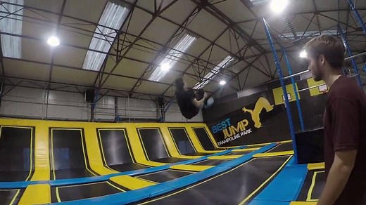 22K views · 254 reactions | Venez vous envoler à BestJump, Honfleur pour faire le plein de bonne humeur en famille ou entre amis ! Nous sommes le seul trampoline park ouvert en Normandie cette année. ;) Ouvert tous les jours de vacances de 10h à 20h, les samedis jusqu'à 22h ! :D :D :D Info et réservations: www.bestjump.fr ou au 02.31.64.61.51. | BestJump | Facebook