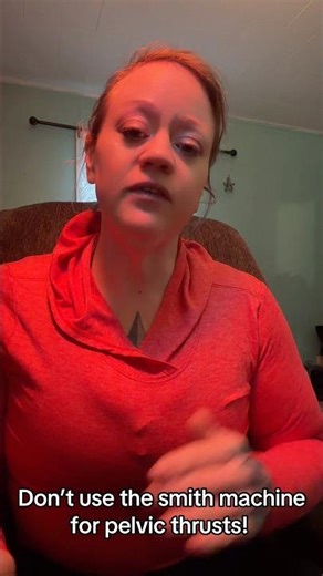 Why NOT to use the smith machine for pelvic thrusts! #fitness #gym