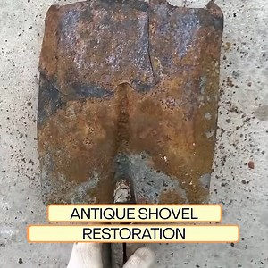 Antique shovel restoration | Restoration shovel old | Restore of | TrendStorm