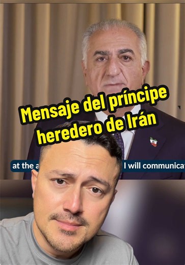 28/Feb 👑 Reza Pahlavi envió un mensaje directo al pueblo iraní asegurando que viven horas decisivas, afirmó que la ayuda prometida por el presidente de Estados Unidos ya llegó y que está dirigida contra el aparato del régimen, no contra la nación, llamó a las fuerzas militares a unirse al pueblo y pidió a los ciudadanos mantenerse atentos y preparados porque, según dijo, se acerca el momento final para recuperar Irán. #parati #ultimahora
