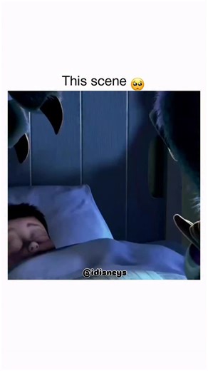 disney throwbacks on Instagram: "This scene from Monsters, Inc. is one of the most emotional moments in the movie. It’s a turning point where the relationship between Sulley and Boo changes as she finally sees him through the lens of a "scary monster." Context of the Scene The clip shows Sulley demonstrating his "scare" technique to a group of monsters. Unknowingly, he is being recorded, and Boo is watching. When he lets out a thunderous roar to scare a robotic child, Boo is terrified, realizing