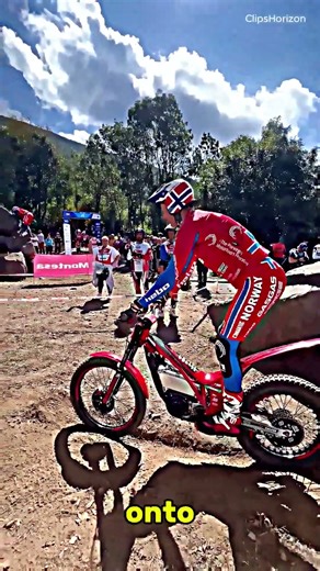 Riding a Trials Bike on a Knife-Edge Boulder 😳 #actingchallenge