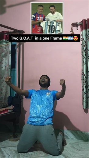 Hazra Silva TF on Instagram: "Finally Sunil Chetri 🇮🇳 meet Lionel Messi 🇦🇷 He deserved it. We all indian Football fan's are so happy 😊🇮🇳⚽🇦🇷❤️ . . . #footballfans #indianfootballfans #sunilchetri #goatindiatour #messiinindia #football #explore #mumbai #messi #leonelmessi #messifans #fyp"