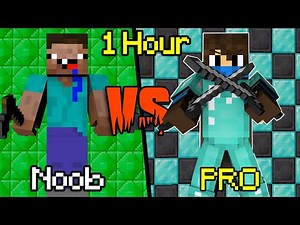 ONE HOUR of NOOB vs. PRO - Minecraft Animation Part 2