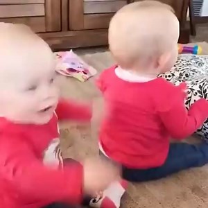 55K views · 1K reactions | OMG! Funny twin babies fight every day #Newborn #Baby #CuteBaby #Cutebabies #Babies | Funny | Facebook
