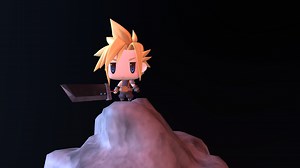 Cloud Strife - 3D model by Ricardo Lionar (@ricardolionar)