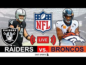 Raiders vs. Broncos Live Streaming Scoreboard, Free Play-By-Play, Highlights, Boxscore | NFL Week 4
