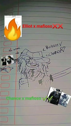 Elliot x mafioso❌❌🤮. chance x mafioso ✔️✔️✔️