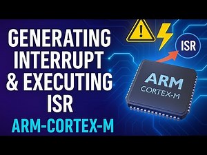 Example program on Interrupts triggering & ISR Execution in ARM-CORTEXM4