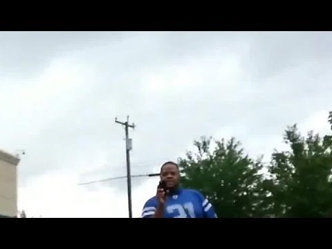 Virginia gunman road-rage incident caught on tape