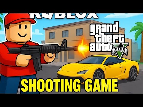 Roblox GTA 5 Shooting Game! 🔫🚗 Epic Gameplay