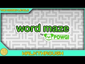 Word Maze by POWGI 100% Achievement/Trophy Walkthrough (Xbox/PS) * 1000GS in 1-1.5 Hours *